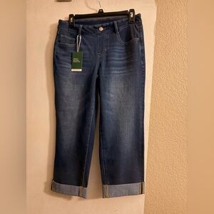 HALARA Dark Blue Ankle Jeans